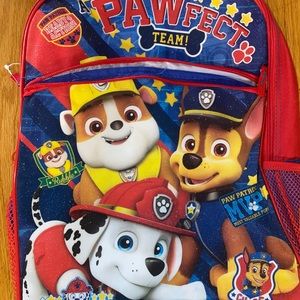 Paw patrol kids backpack